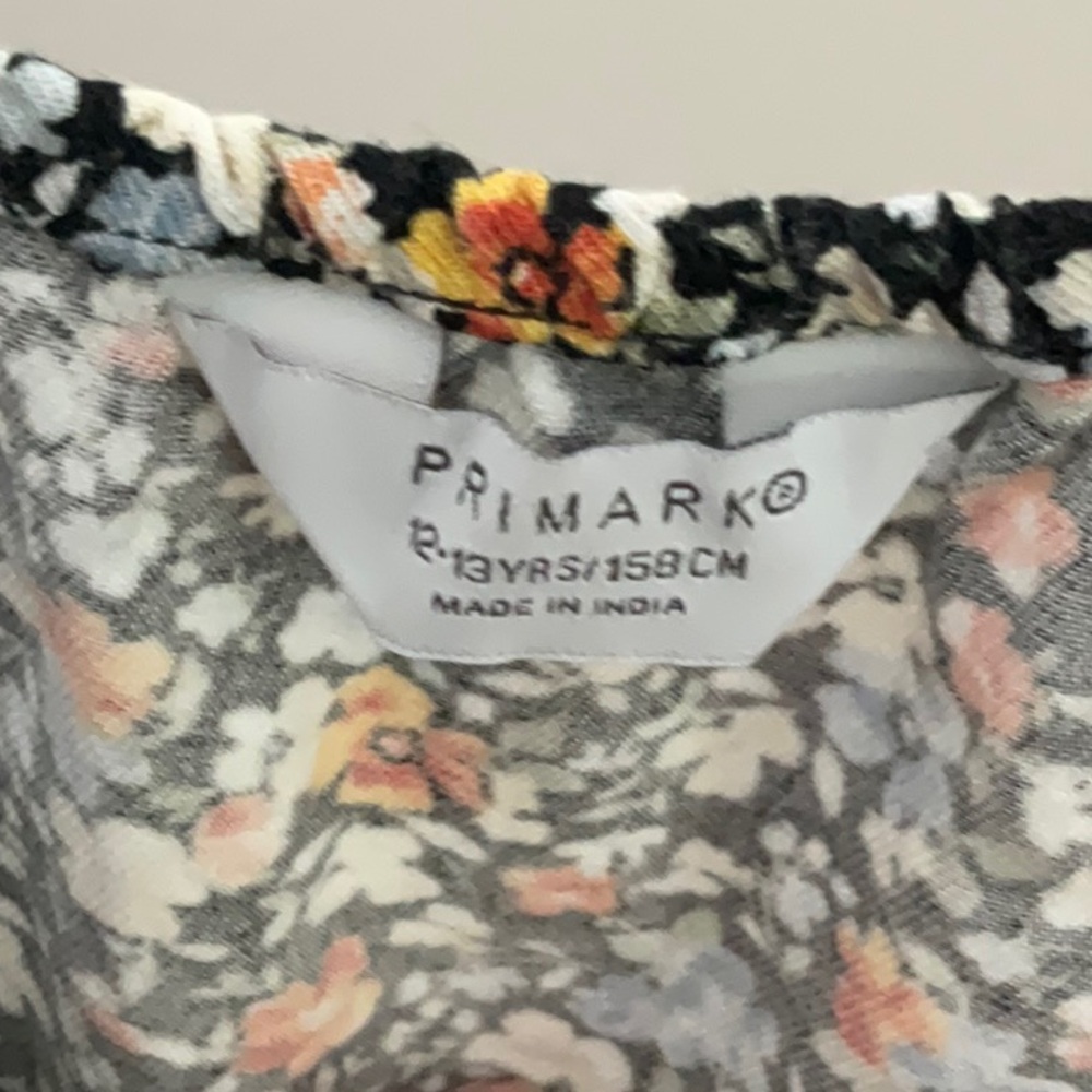 Girl’s Primark Floral Dress Size 12-13Yrs - Picture 9 of 10